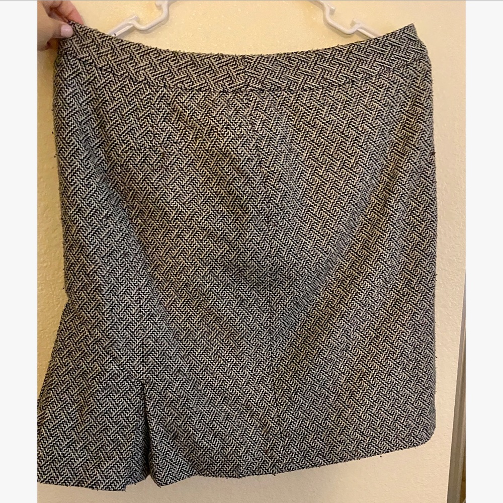 NEW Ann Taylor Loft Zig Zag Skirt